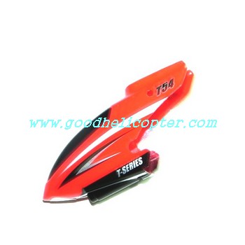 mjx-t-series-t54-t654 helicopter parts head cover (red color)
